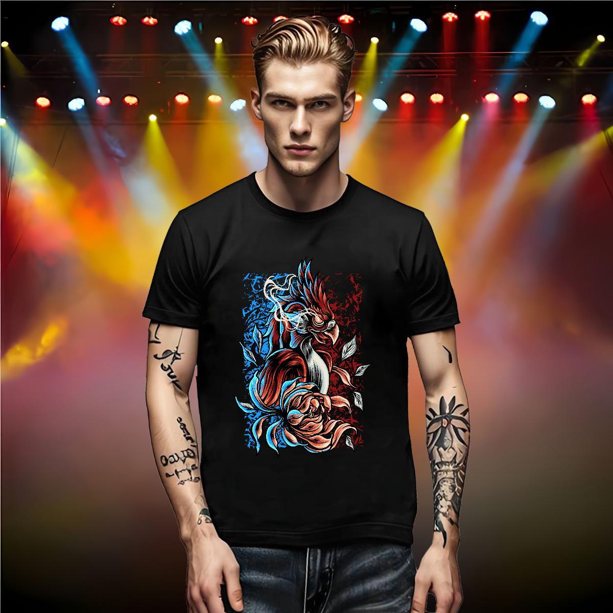 2024 Summer Tshirts cool Spring Summer 230g 100% Cotton Clothes Short Sleeve O-Neck Comfortable Man T Shirts Asian Size