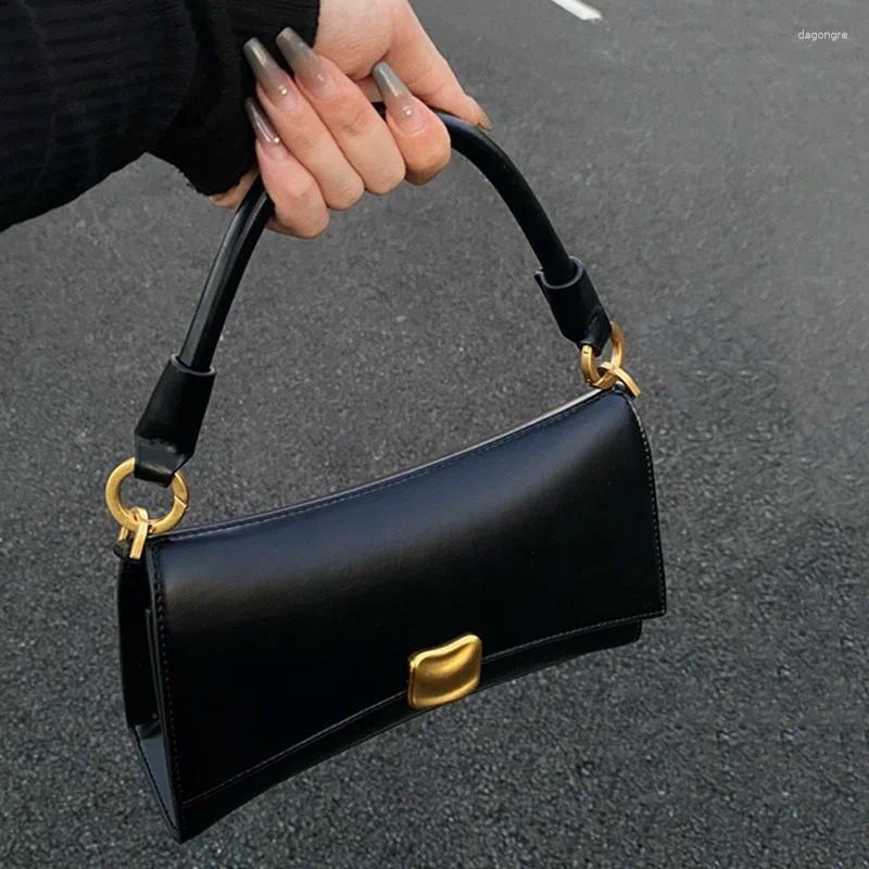 2025 NEW Shoulder Bags Small Square Bag Women's Advanced Sense Black Axillary Retro Fashion Trend Leisure Versatile Crossbody zhanyishengli