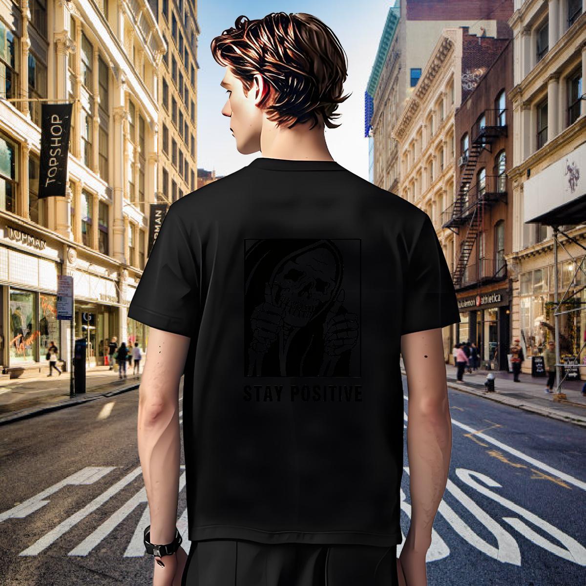 Designer T-Shirts 230g Pure Cotton skull Casual Custom Print Oversized Breathable Soft Tshirts Brand Top Tees
