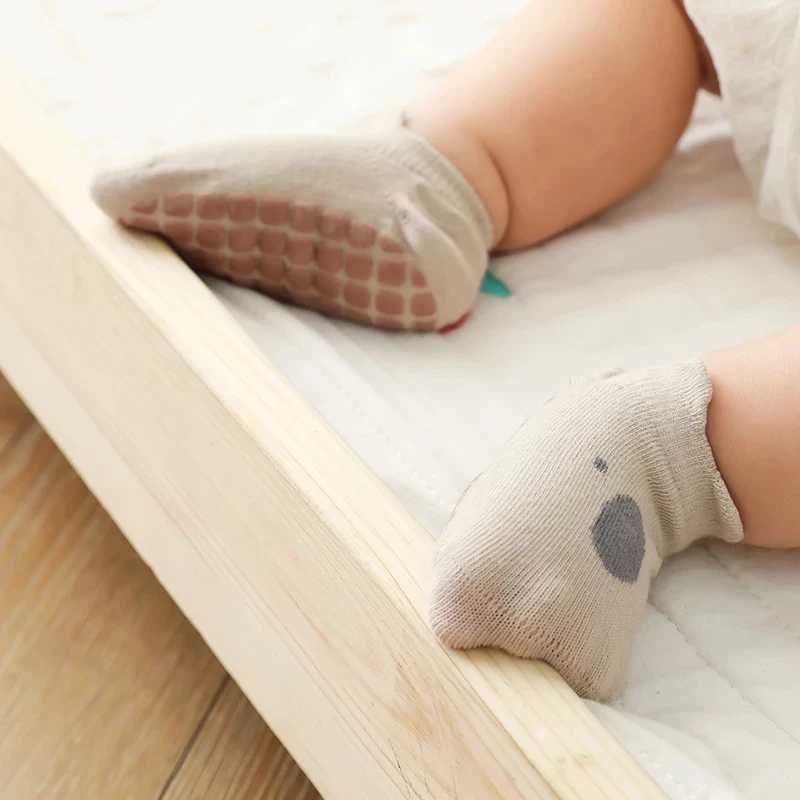 Baby Socks Children Floor Socks Combed Cotton Baby Non-Slip Toddler Socks Newborn Cartoon Spring Summer Socks CL240824
