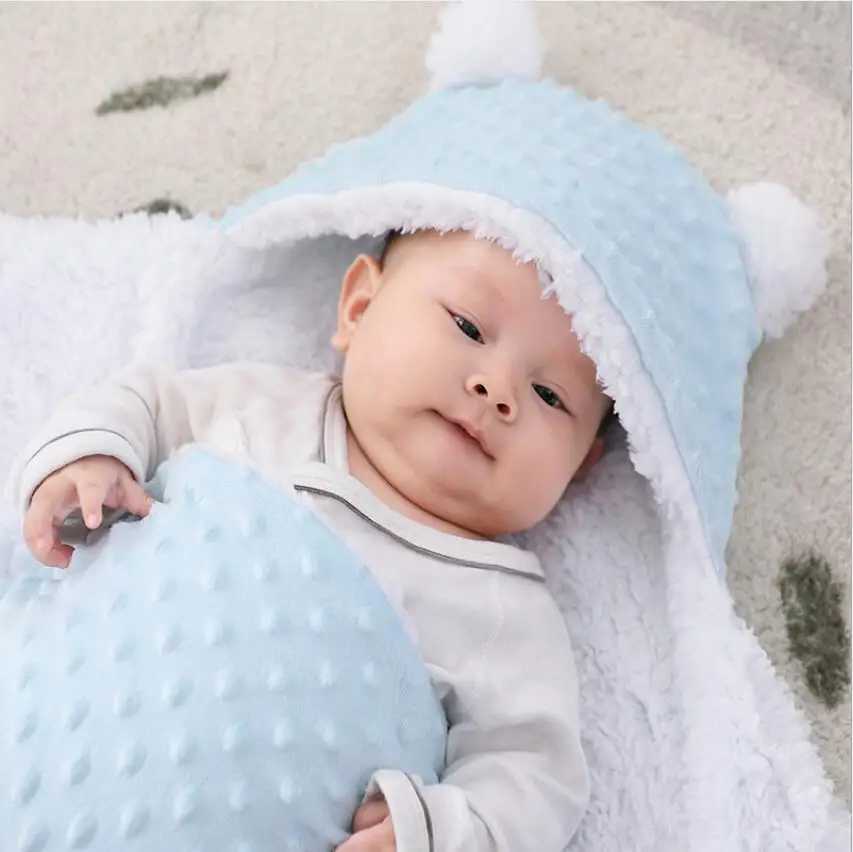 Comfortable Newborn Keep Warm Soothing scarf baby swaddle sleeping bag blanket M240824