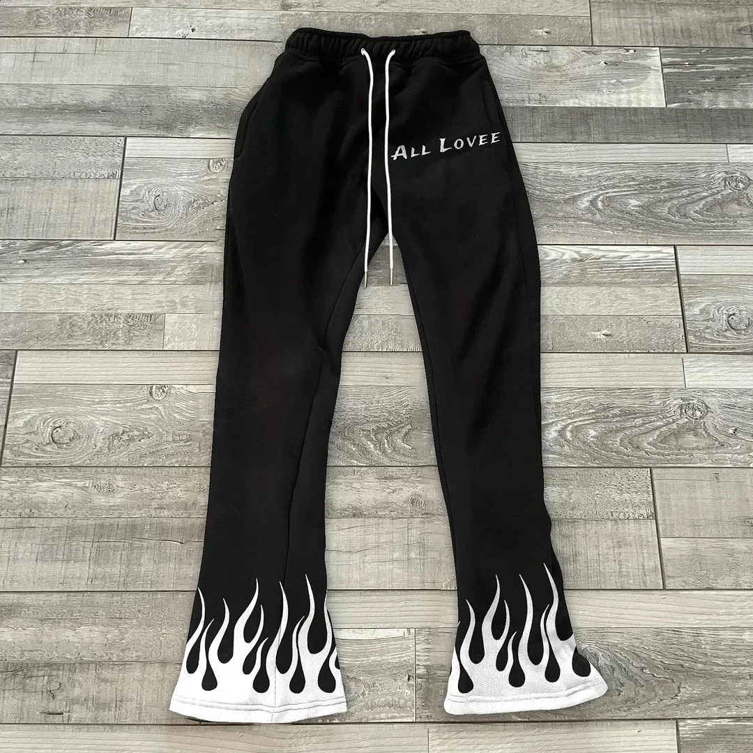 Autumn/Winter 3D Printing Autumn and Winter Fashion Loose Casual Flash Pants 240823