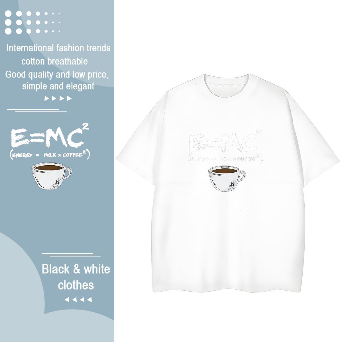 Designer Women Tees 230g 100% Cotton letter Home Outdoor Woman T Shirts Crew Neck DIY Anime Polos