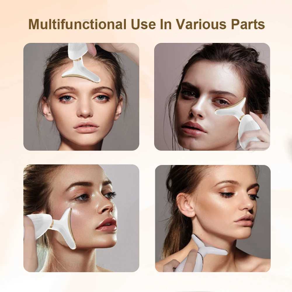Facial Massager EMS Face Neck Lifting Device Tighten Device Rejuvenation Thin Double Chin Vibrator Remove Neck Lines Massager CL240824