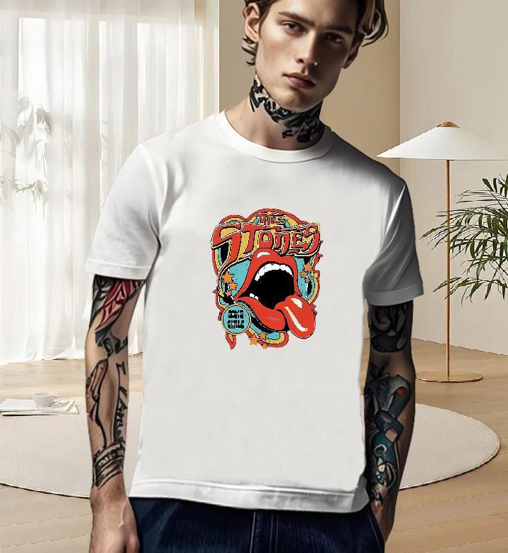 Cool Design T-Shirts 100% Cotton 230g mouse Hip Hop Street Skull Breathable Crew Neck Couples T Shirts Free Shipping Tees Shirts