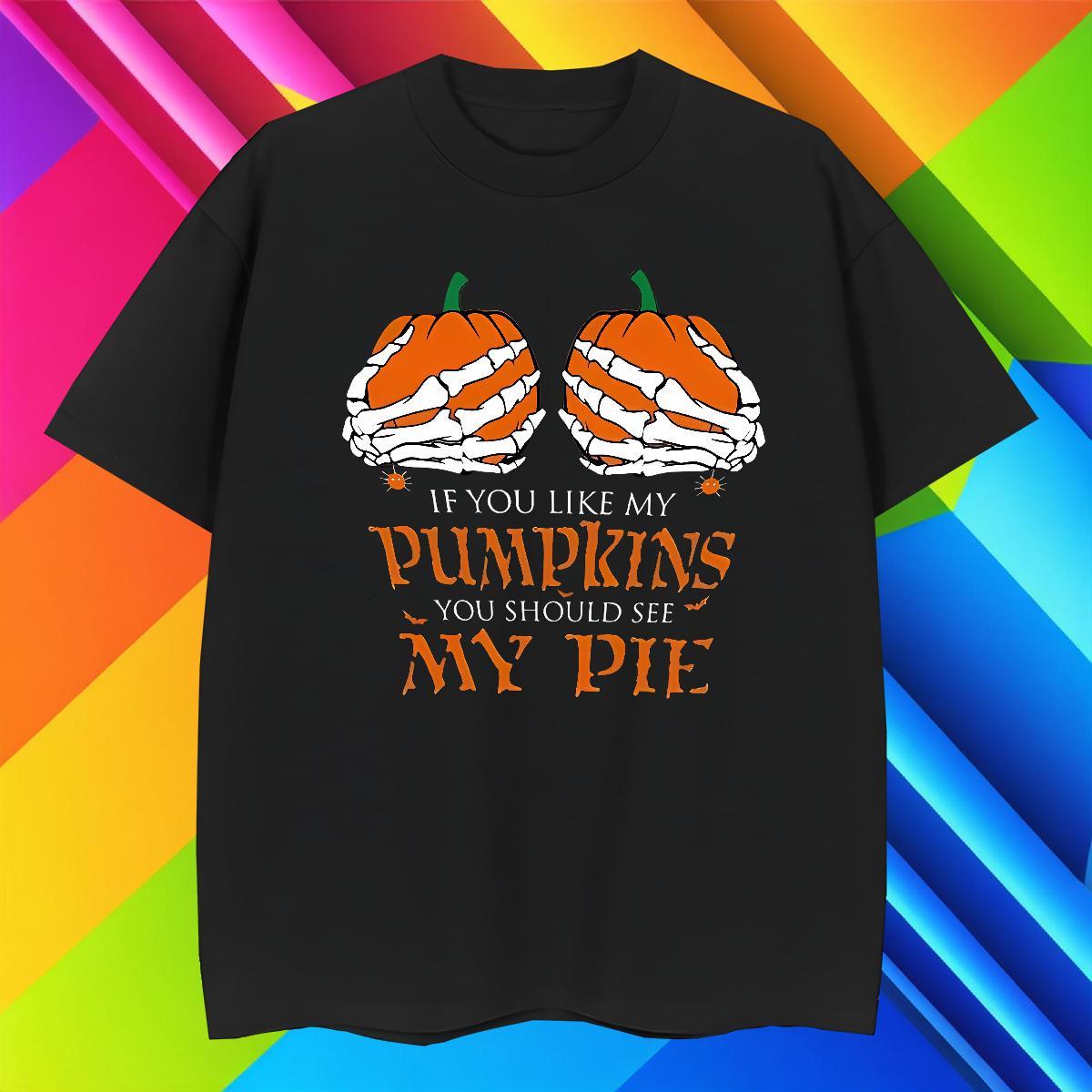 Loose T shirt 230g 100% Cotton pumpkin Anime Printing Street Floral Print Breathable Soft Couples T Shirts Custom Polos