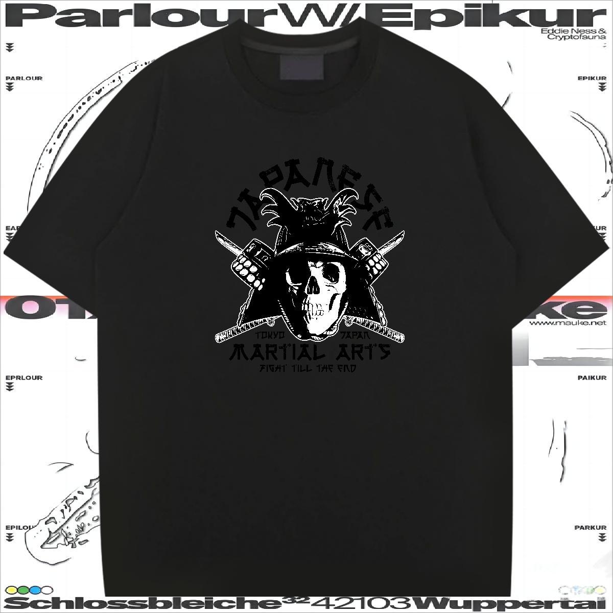 Soft Mens T Shirts 230g Pure Cotton logo Sports Casual DIY Printed Breathable Crew Neck Tshirts Fashion Casual Clothings