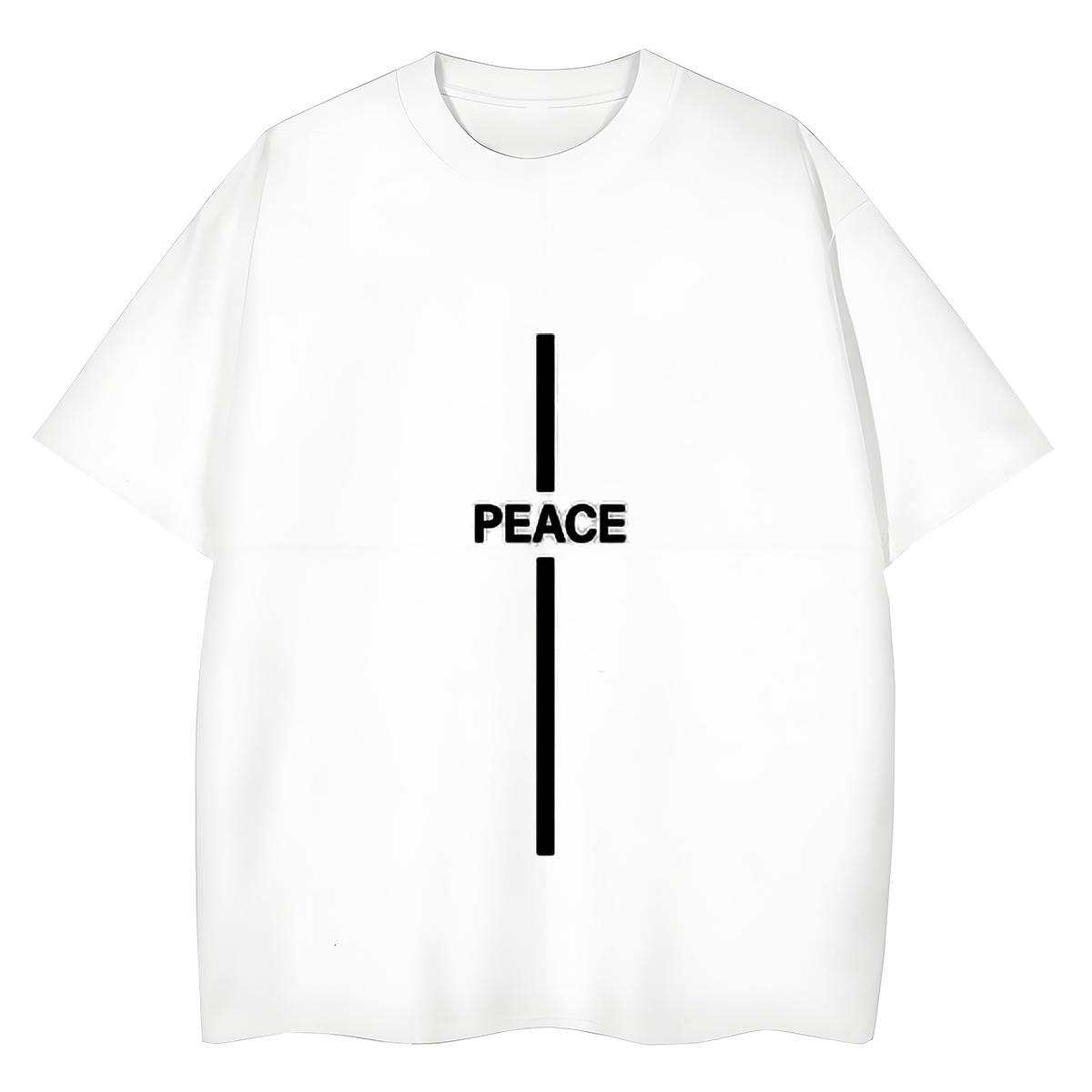 Unisex Womens Tshirts 230g Pure Cotton letter Street Woman T Shirts Short Sleeve O-Neck Plus Size Custom Clothings