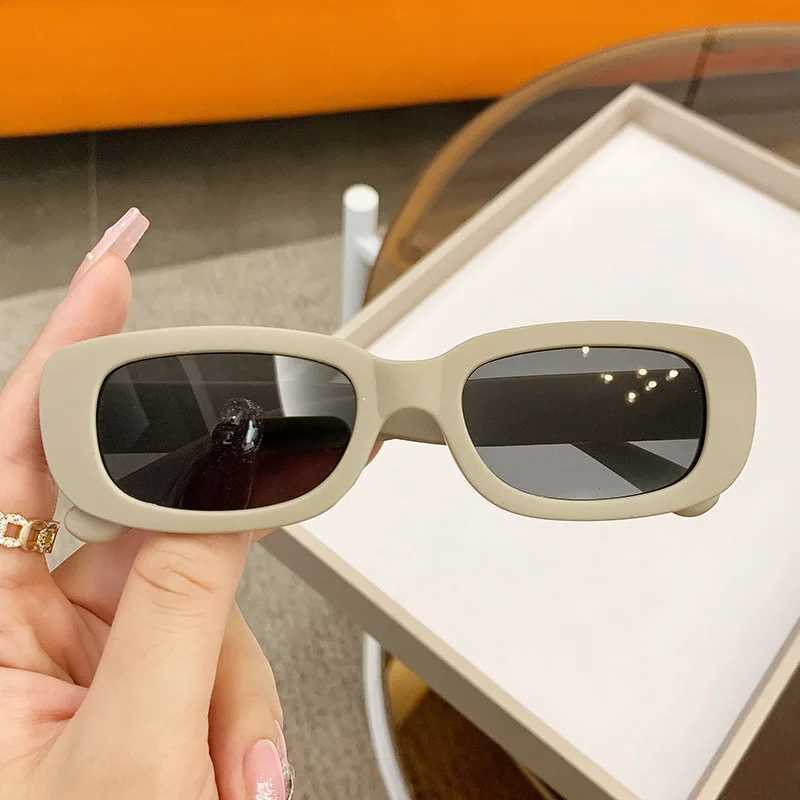 Kids Fashion Small Sunglasses Children Boys Girls Square Eyeglasses Sun Glasses Baby Classic Vintage Eyewear UV400 Y240824 Z260305