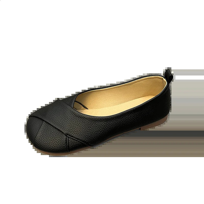 Womens Skating Patent Leather Soft Cushion Womens Casual Round Toes Cute Apartment Nurse Shoes Sports Shoes Spring and Autumn Fashion Ballet Dance Sho