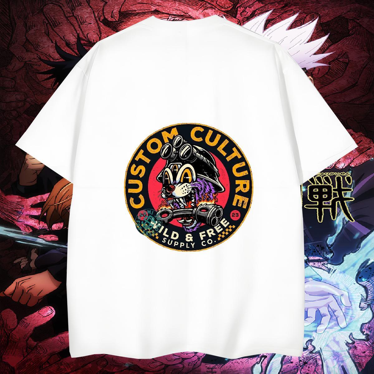 Wholesale T shirt 230g Pure Cotton skull Sport Skull O-Neck Short Sleeve Men Tshirts New Arrival Tees Shirts