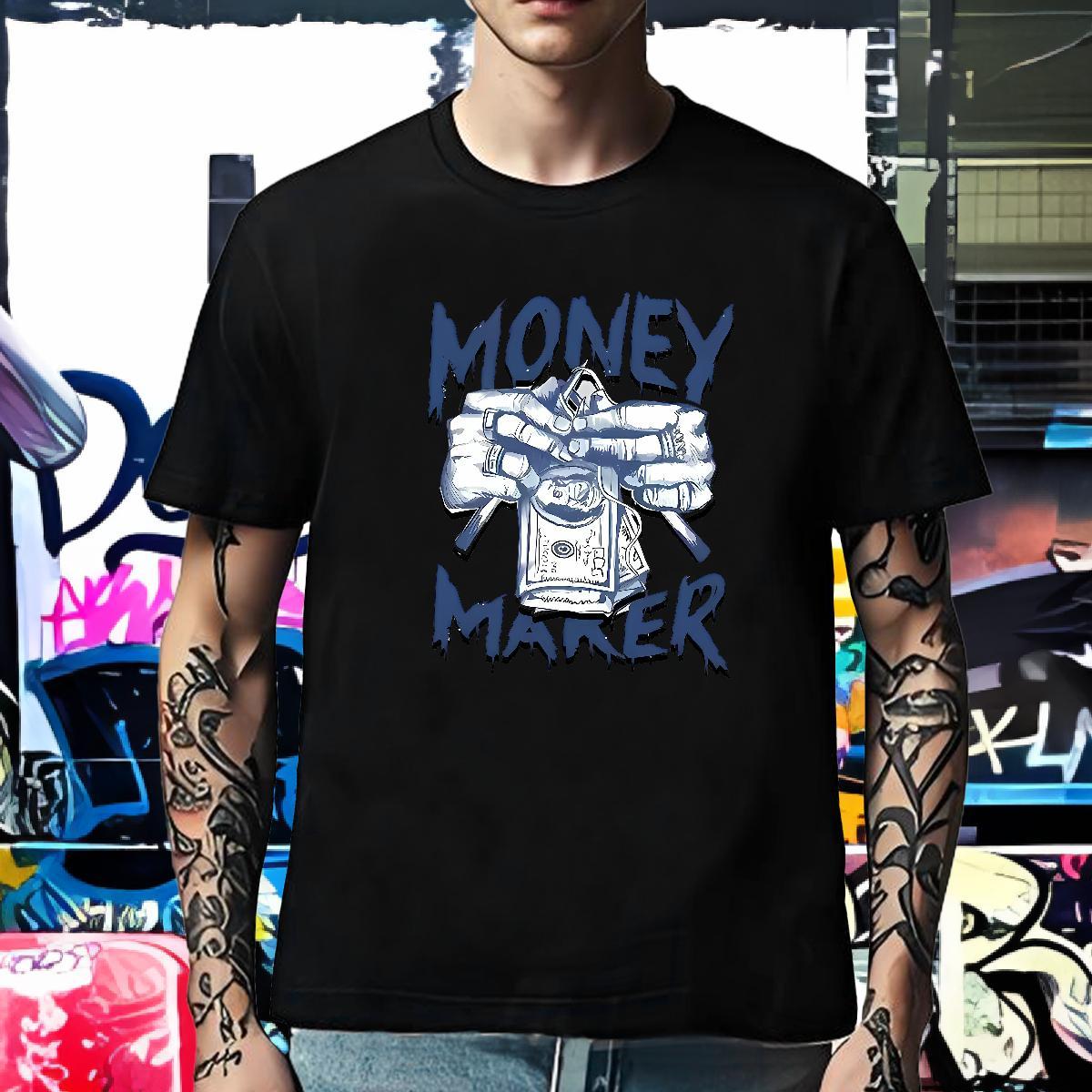 Classic Men T Shirts 230g Pure Cotton hands Home Outdoor Skull Crew Neck Breathable Mens Tshirts Fashion Tops Shirt