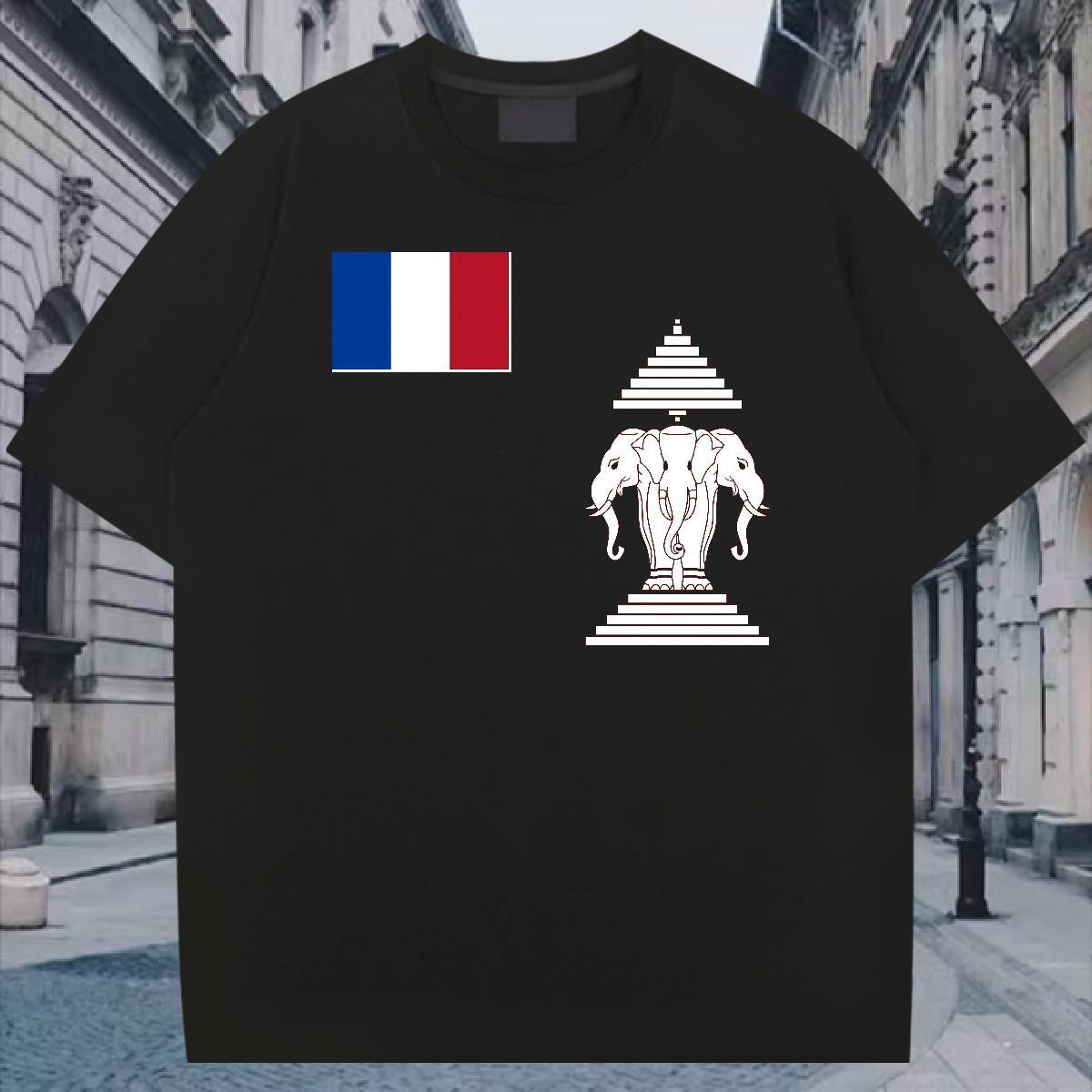 Unisex Mens T Shirts 230g 100% Cotton religion Beach Custom Cartoon Breathable Mens Tshirts Designer Fashion Tops