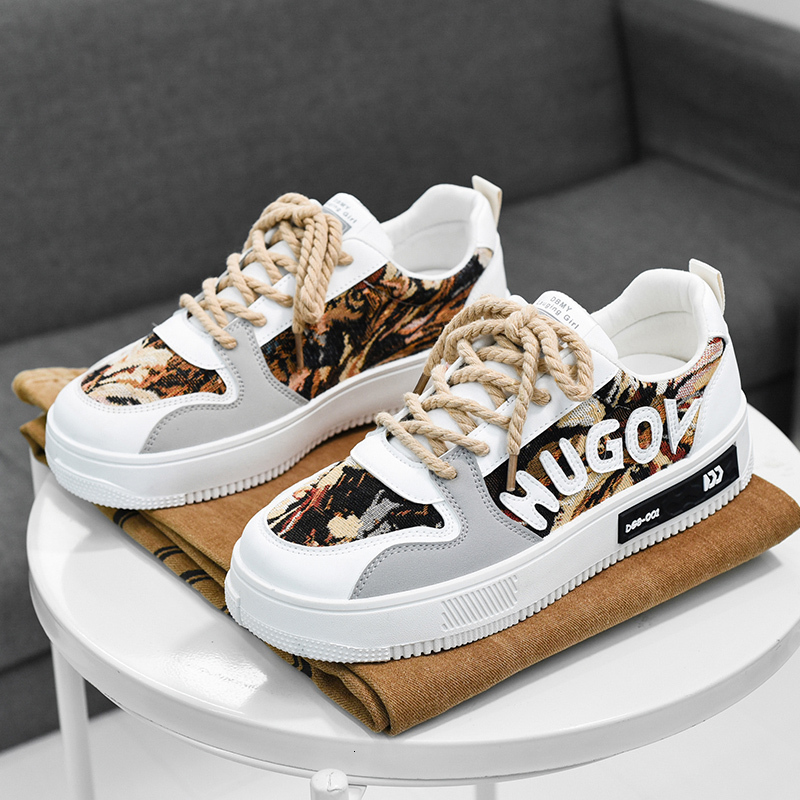 Men's shoes, casual board men, Korean version of the trend sports small white senior sense boys all match men