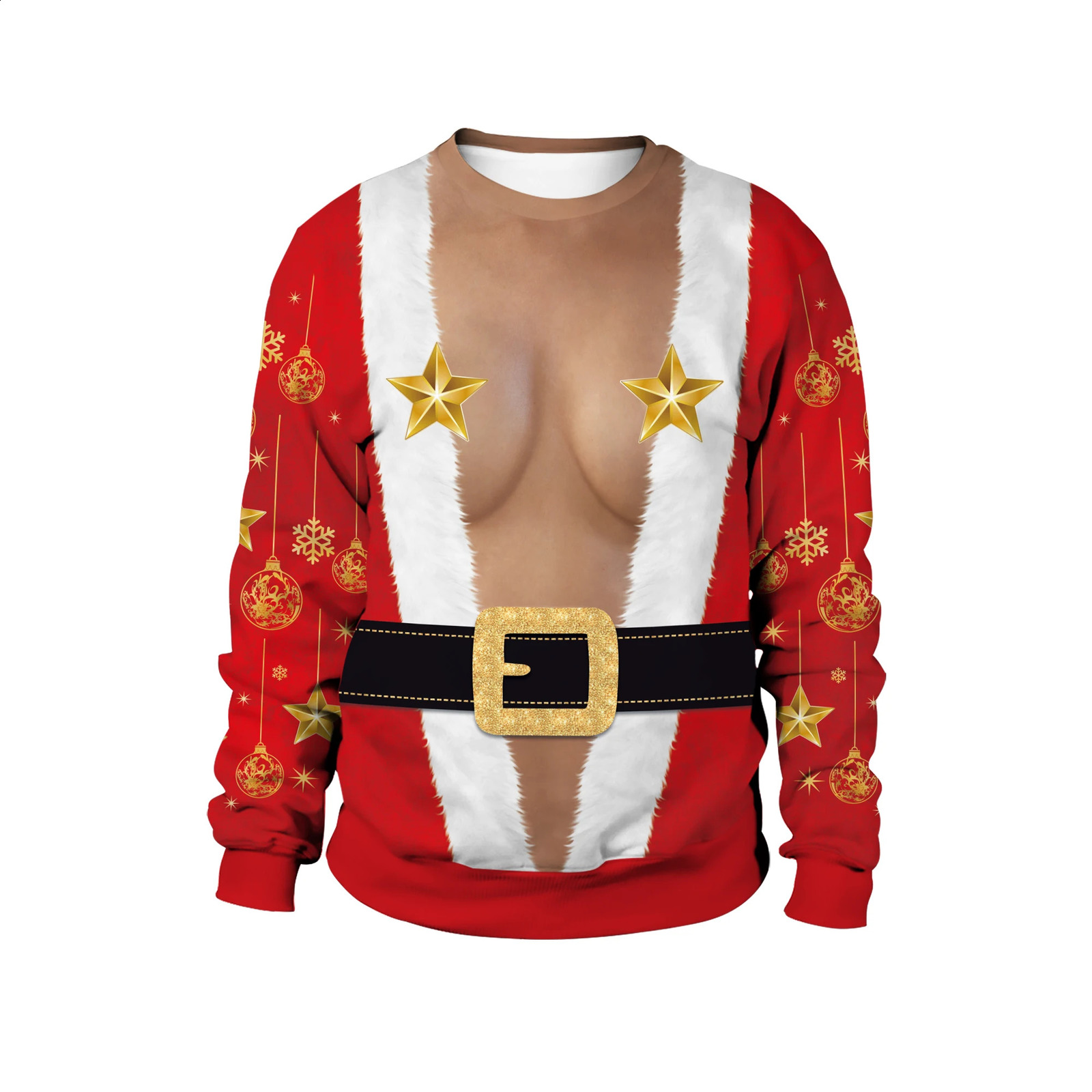 Autumn Sweatshirts Christmas Tracksuit Santa Claus Pullovers Couple Funny Mens Winter Hoodie O Neck 3D Printing Male Clothing 240823