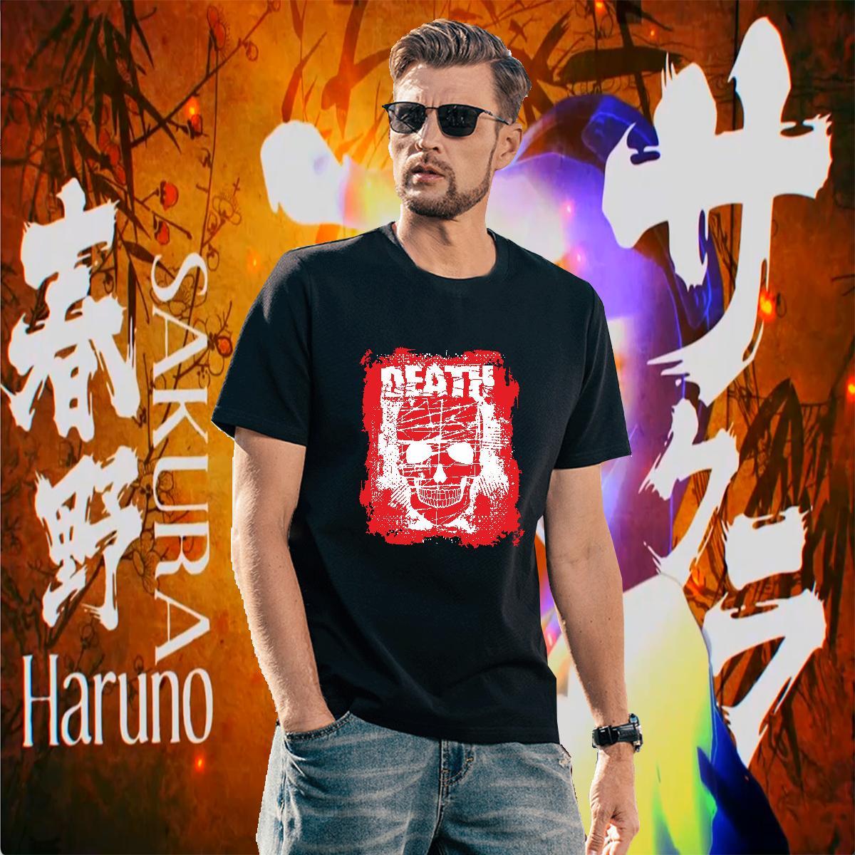 Unisex T-Shirts 230g Cotton skull Sports Casual Custom Big Size Round Neck Short Sleeve Men Tshirts New Arrival Clothes