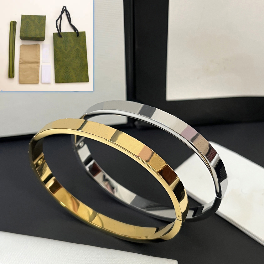 Luxury Women Bangle Bracelet Fashion Style Birthday Love Gift Bangle Summer New Style Jewelry Bracelet Design For Ladies Lover Boutique stainless steel Bangle