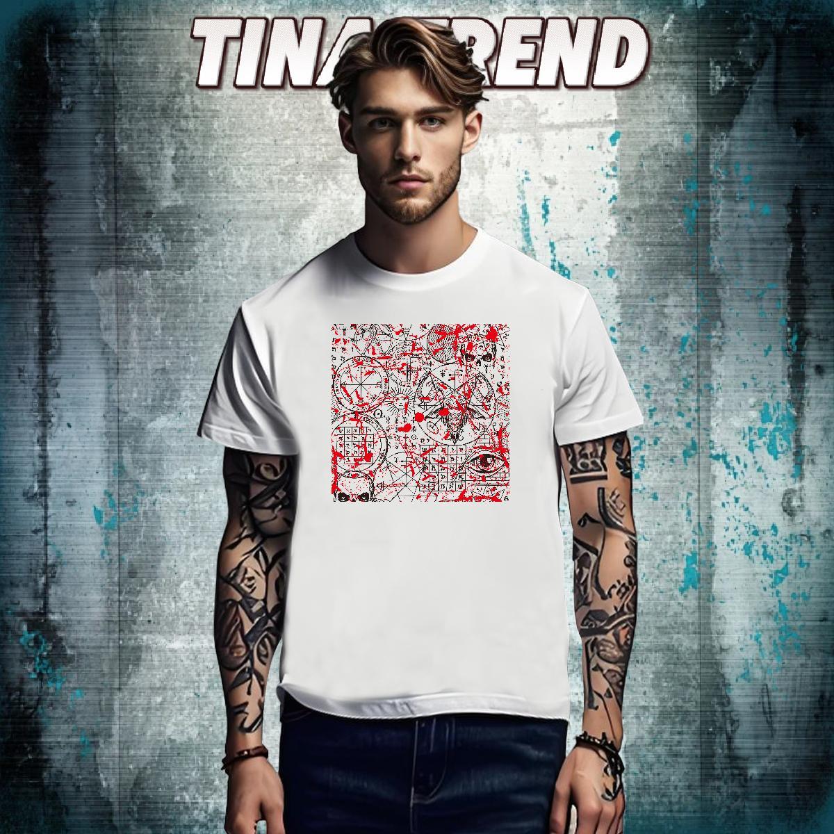 Soft T-Shirts for Men 100% Cotton 230g skull Street wear Hip Hop Anime Pure Cotton Couples T Shirts Classic Casual Tops Shirt