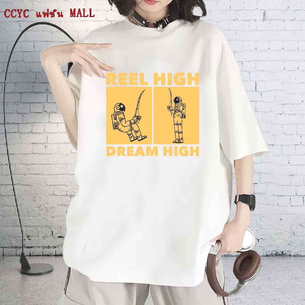 5A Lady T shirt 100% Cotton 230g universe Sport T Shirts Women Crew Neck Breathable Oversized L-4XL Tees
