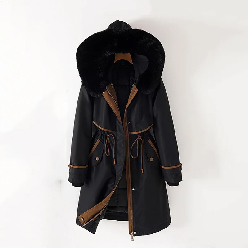 Winter and Autumn Womens Down Coat Loose Parkas Warm Thick Fashion Hooded 240823