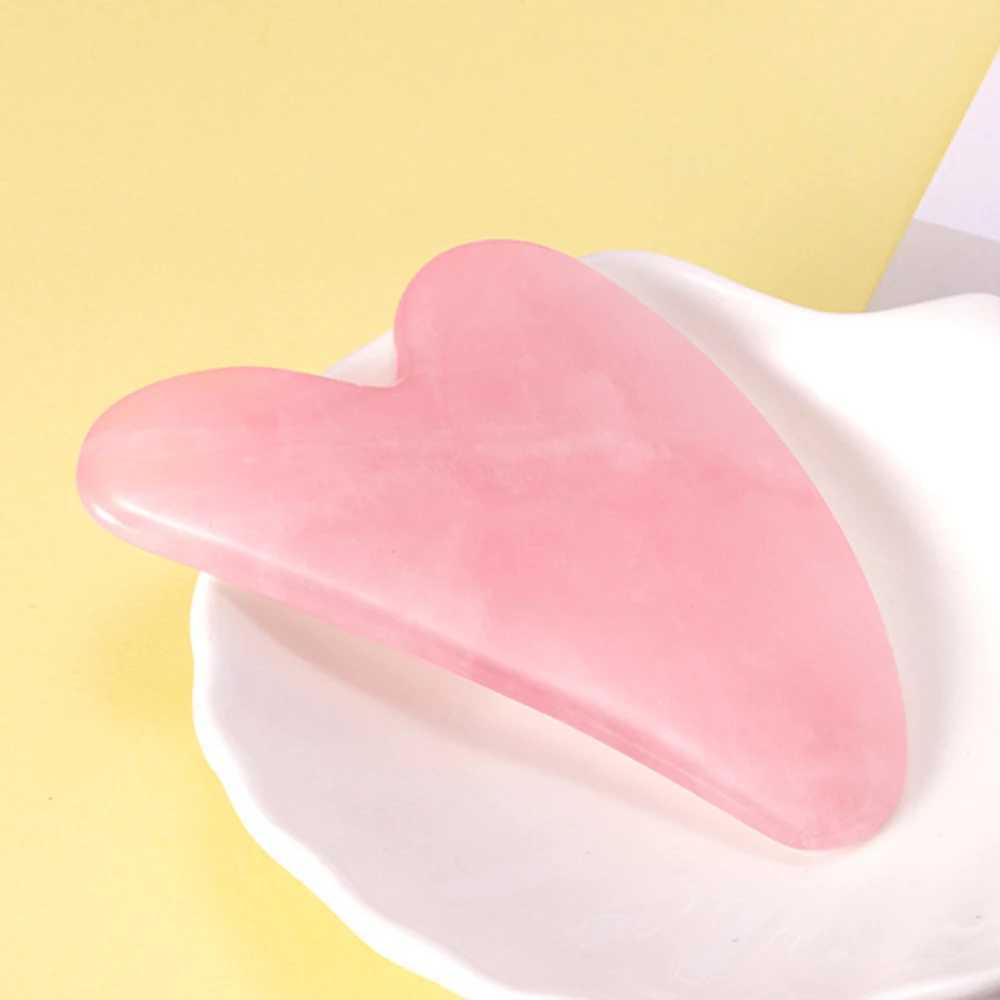 Gua Sha Scraper Board Massagers Natural Resin Jade Stone Guasha Facial Skin Care Beauty Spa Massage Tool For Face Neck Skin Body CL240824