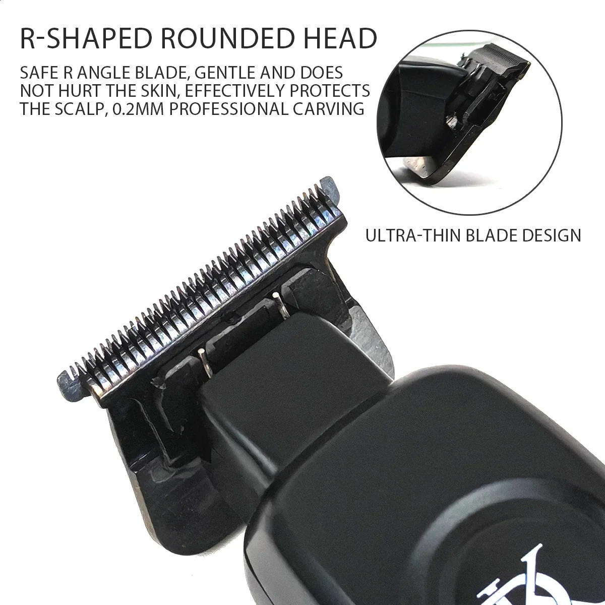 DK078 Full Metal Professional Hair Salon Electric Trimmer 7200RPM Brushless Motor Haircut Machine Finish Detail Clipper 240813