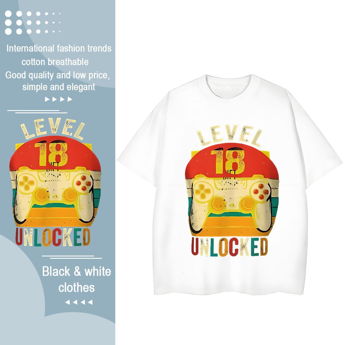 Wholesale Unisex Tshirts 100% Cotton 230g letter High Street Hip Hop Womens T Shirts Short Sleeve O-Neck Floral Print Tees Shirts