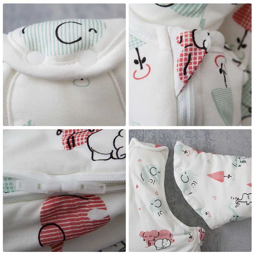 Baby Wearable Blanket Quilt Baby Sleeping Bag For Children Sleepwear Newborns Baby Changing Diaper Detachable Sleeves New M240824