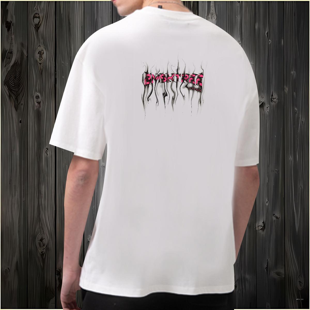 Classic Man T Shirts 230g 100% Cotton letter Spring Summer Custom Anime Pure Cotton Couples T Shirts 2024 New Tops Tees