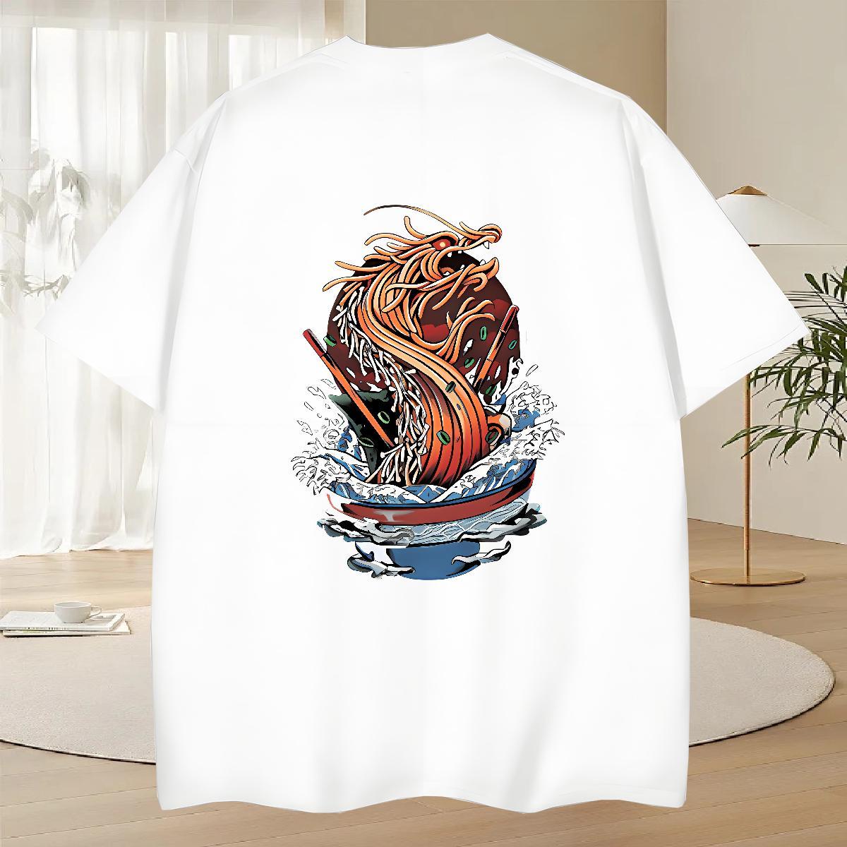 Wholesale Mens T Shirts 230g Cotton skull Casual Beach Custom Big Size Short Sleeve Soft Men Tshirts Classic Clothes