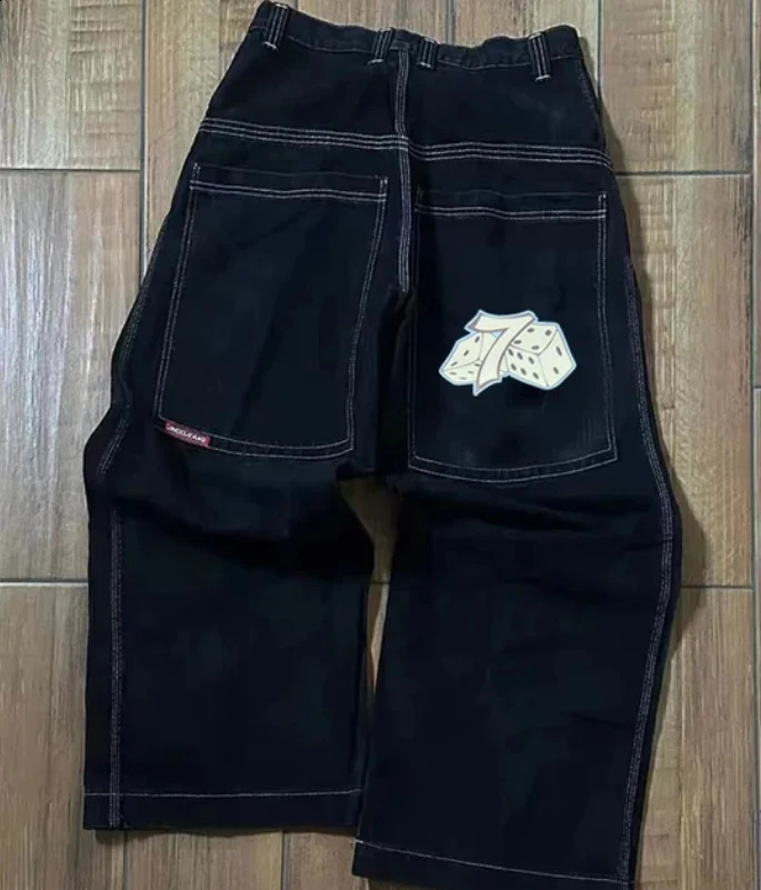 Jean JNCOS Mens Clothing Pantalones Hombre Streetwear Pants JEANS Clothes Ripped Denim Shorts Baggy JORTS 2000s Y2K JNCO 240823