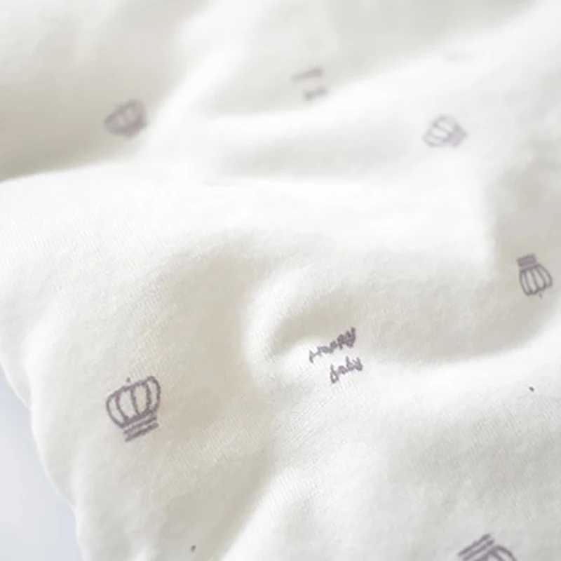Baby Blanket 100% Cotton Envelope For Discharge Winter Newborns Bedding Muslin Swaddle Warm Wrap Baby Sleeping Bag Soft 80x80cm M240824