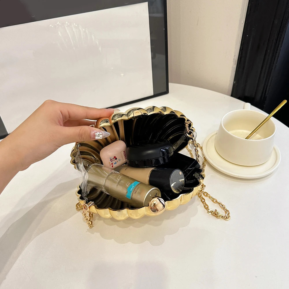 Elegant Purses for Women Sparkly Acrylic Clutch Unique Acrylic Purse Metallic Acrylic Handbag Fancy Evening Bags for Party Prom 240823