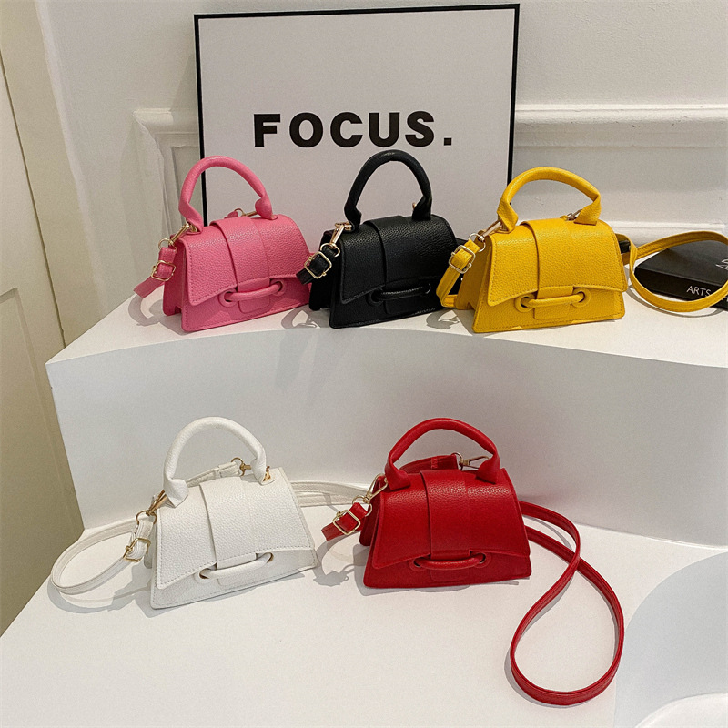 Women's trendy niche design handbag casual minimalist bag