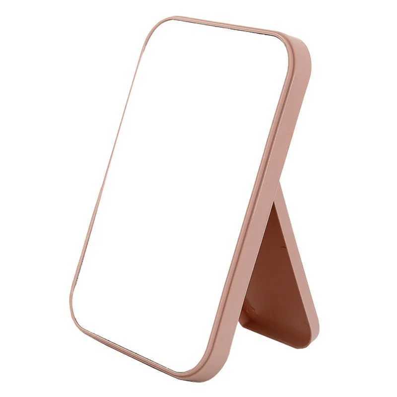 Small Folding Makeup Mirror Portable Makeup Mirror Small Mirror Wholesale Square Mirrors Student Dormitory Desktop Small MirrorXJ241213