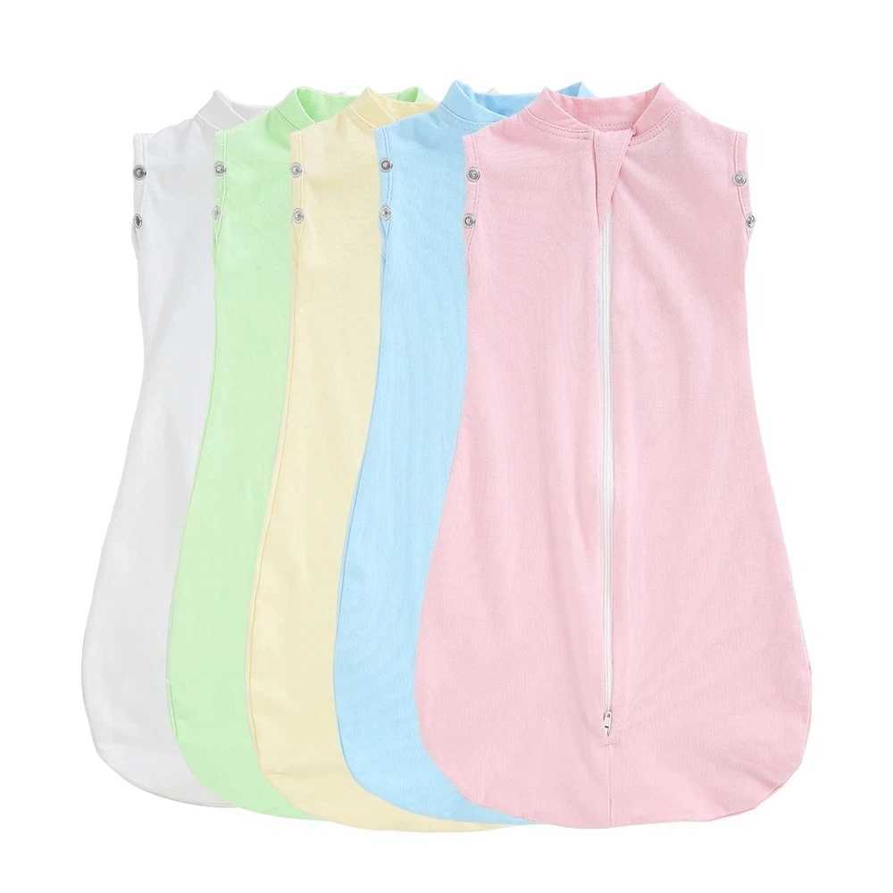 Baby Sleeping Bag 100% Cotton Diaper Cocoon Envelope For Newborns Zipper Sleep Sacks Printed Dandelion Bedding Accessories M240824