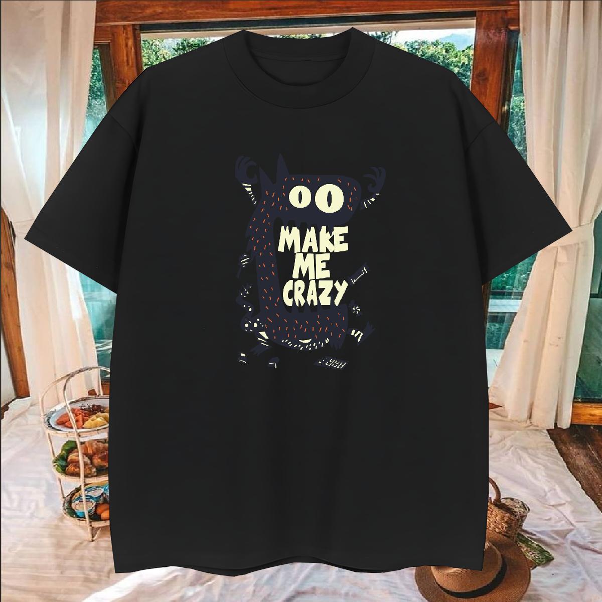Cool Design T shirt 230g Pure Cotton ET Hip Hop Street Custom Printed Short Sleeve O-Neck Men Tops Tees DIY Top Tees