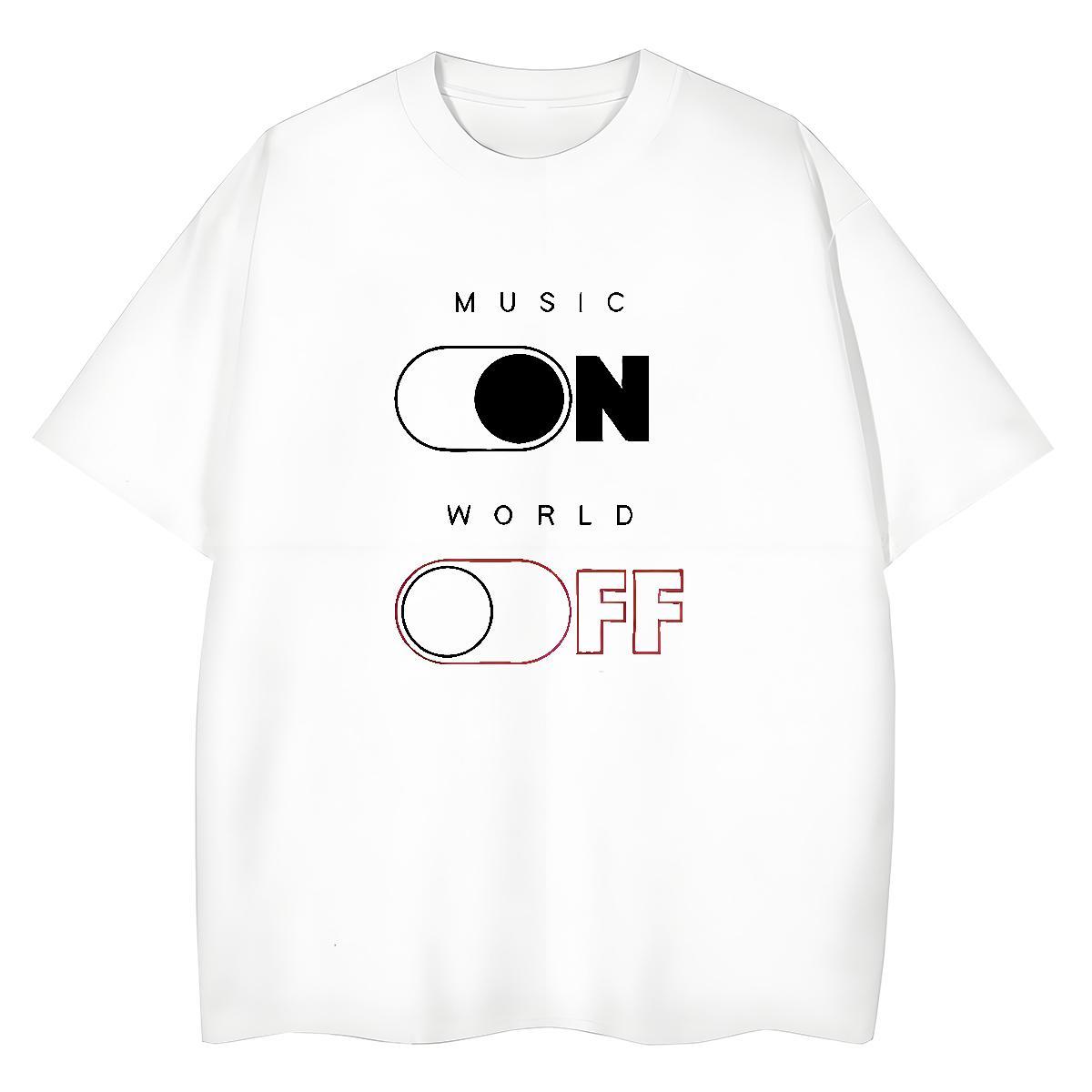 Loose Fit T-Shirts 230g Cotton letter Hip Hop Street Asian Size Breathable Short Sleeve Tshirt for Man Woman New Clothings