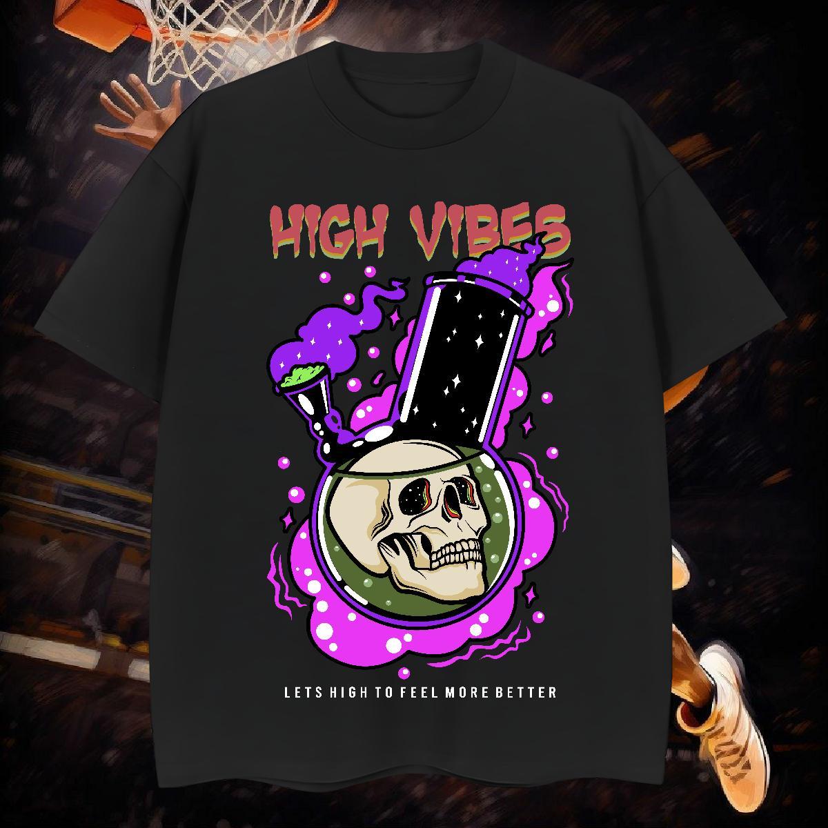 Free Shipping T Shirt For Man 100% Cotton 230g skull Daily Wear Oversized 3XL 4XL Pure Cotton Men Tops Tees Stylist Tee Shirt