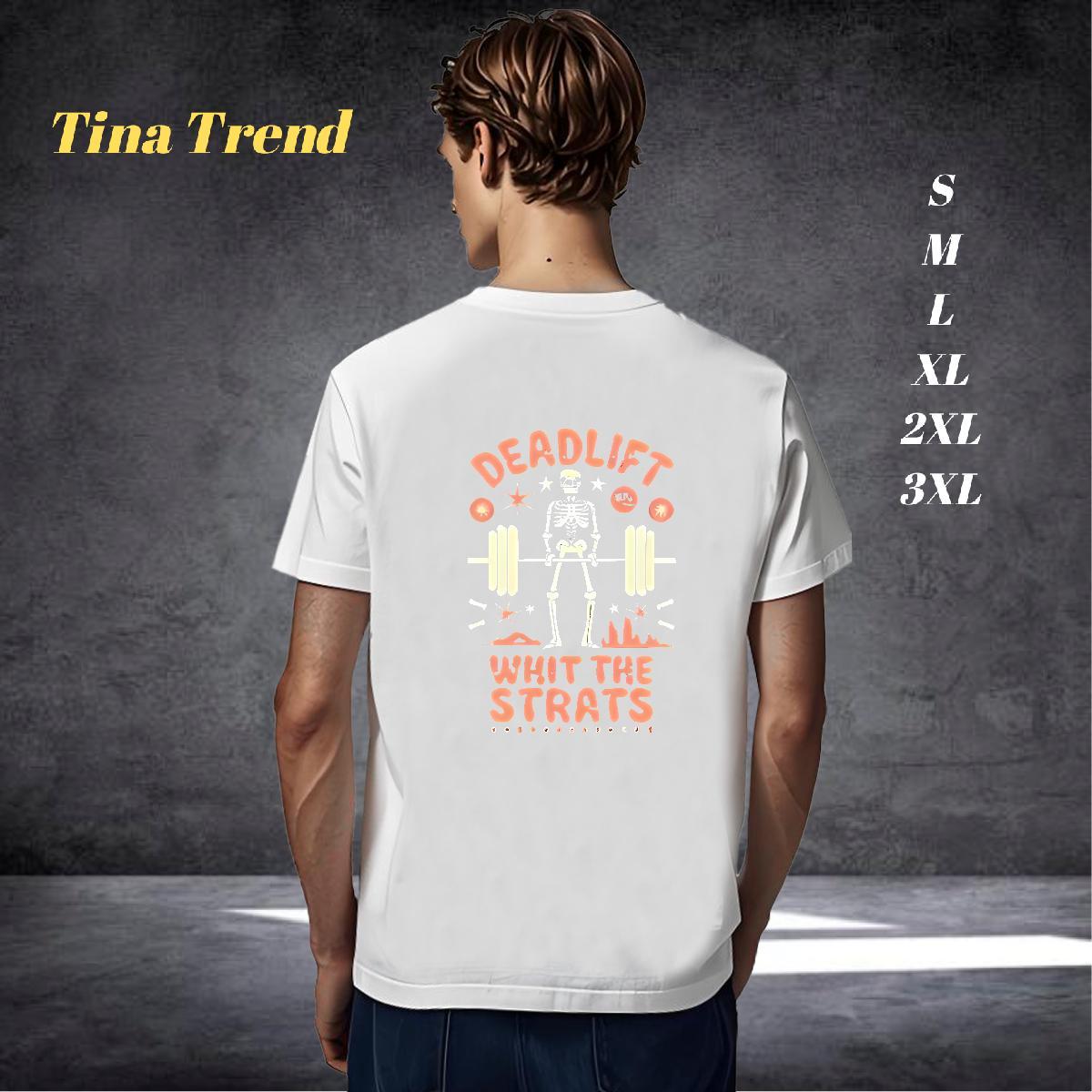 Loose T-Shirts 230g 100% Cotton skull Street Casual Custom Printed Pure Cotton Men Tops Tees New Polos