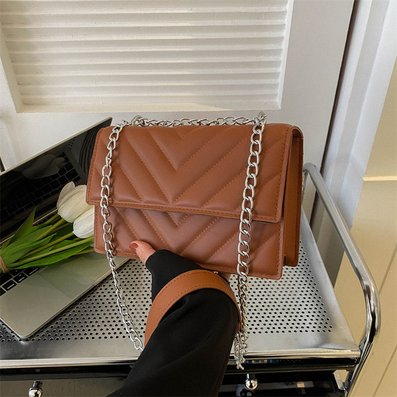 Women Bag Fashion Bag Shoulder Bag Chain Design Gentle Style Simple Style Work Commute Free shipping