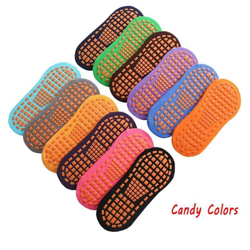 10 Pairs Kids Adults Anti-Slip Socks Parent-Child Trampoline Sock Cotton Children Socks Sports Boys Girls Outside Baby Socks CL240824