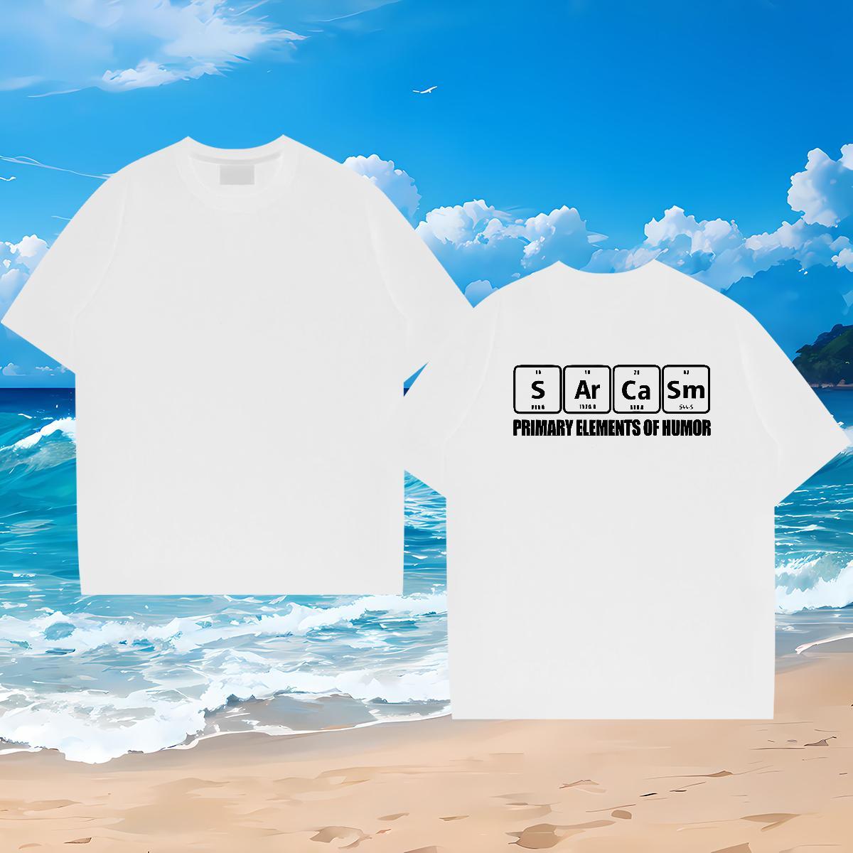 Loose Mens T Shirts 230g 100% Cotton letter Beach Custom Print Oversized O Neck Short Sleeves Tshirt for Man Woman Fashion New Tee Shirt