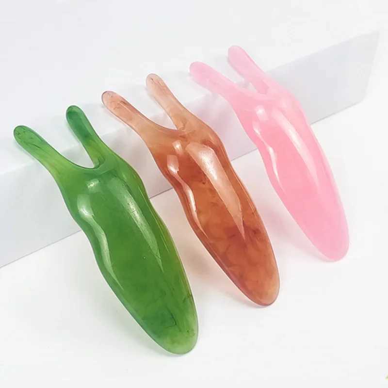 Resin Face Lifting Guasha Scraping Massage Facial Tools Massage Plate Reduce Puffiness Nose Lifting Nose Massager CL240824