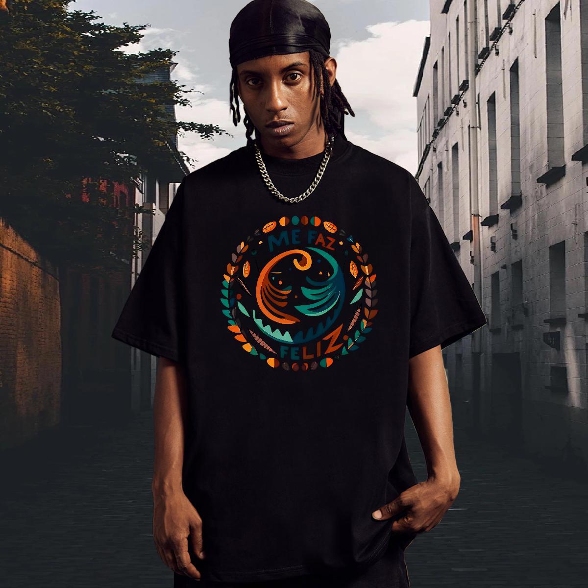Classic T shirt 230g 100% Cotton letter Street Wear Skull Breathable Crew Neck Couples T Shirts New Polos