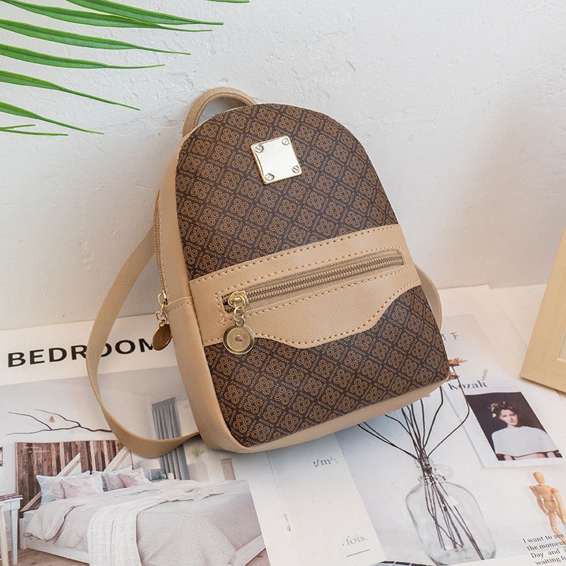 Women Bag Fashion Designer Backpack For Woman Men Style Hot Sale Trendy Print Bookbag Simple Versatile Free Shipping