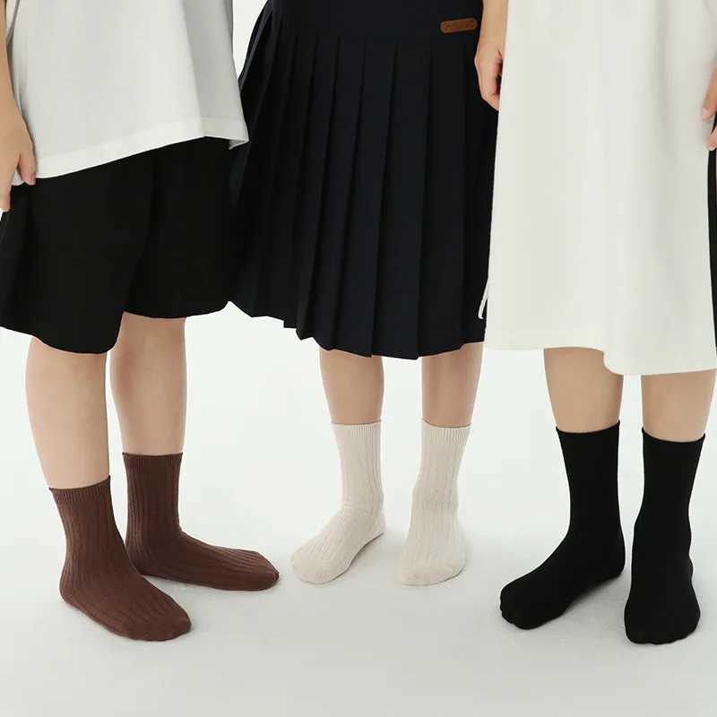 5 Pairs/Lot Children Socks Boy Girl Cotton Fashion Breathable Socks Four Seasons High Quality 1-12 Years Kids Birthday Gift CL240824