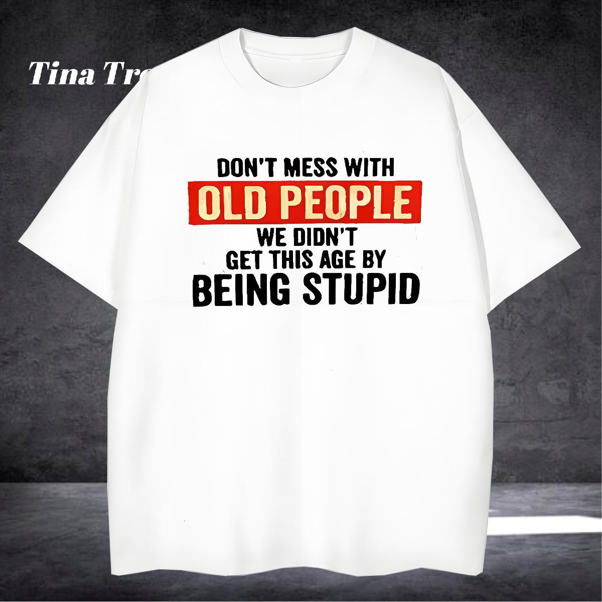 Cool Men T Shirts 100% Cotton 230g letter Daily Outfit Anime Print Pure Cotton Men Tops Tees DIY Tee Shirt