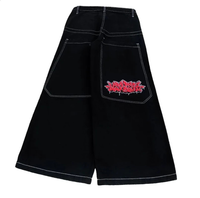 Jean JNCOS Mens Clothing Pantalones Hombre Streetwear Pants JEANS Clothes Ripped Denim Shorts Baggy JORTS 2000s Y2K JNCO 240823