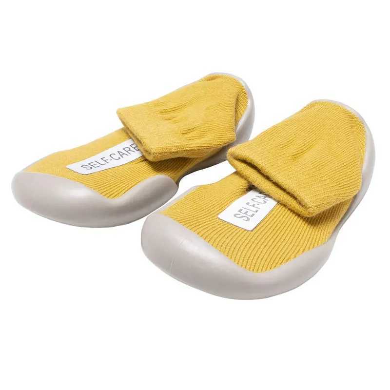 Baby Sock Shoes Anti Slip Toddler First Walking Shoe Child Infant Floor Booties Newborn Rubber Sole Indoor Slippers for Boy Girl CL240824